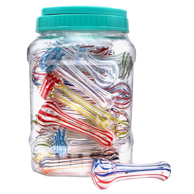  Mix Color Regular Handpipe (HP108) | 4 inch | 30 Count Display product image
